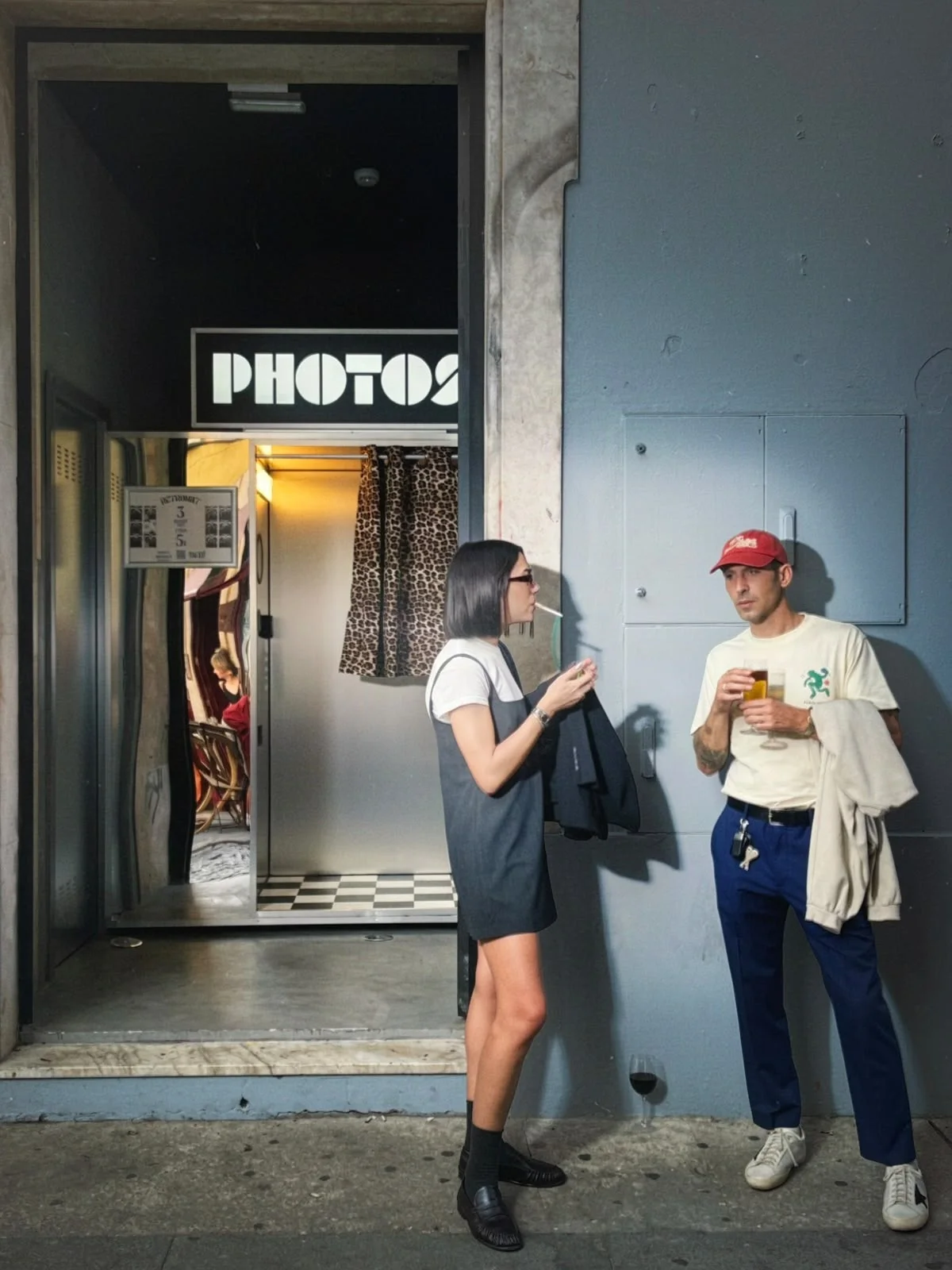 The Mirror Retromat in a street venue