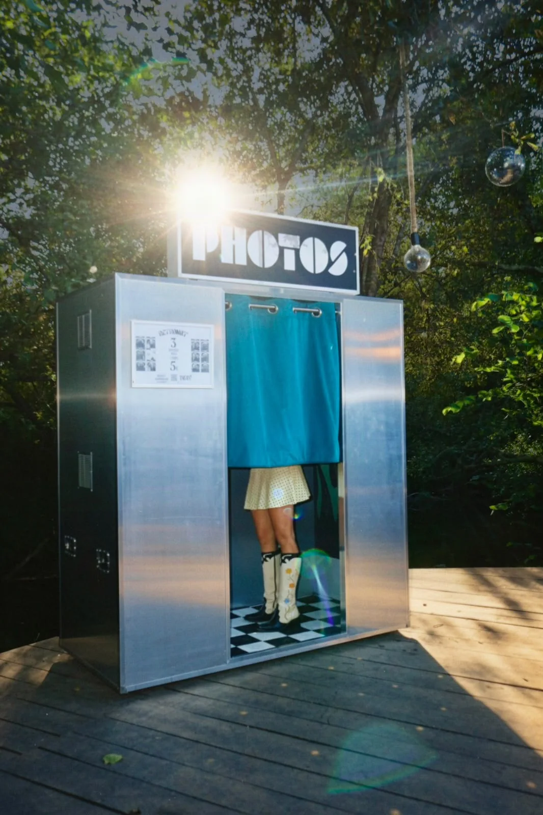The Silver Retromat outdoors
